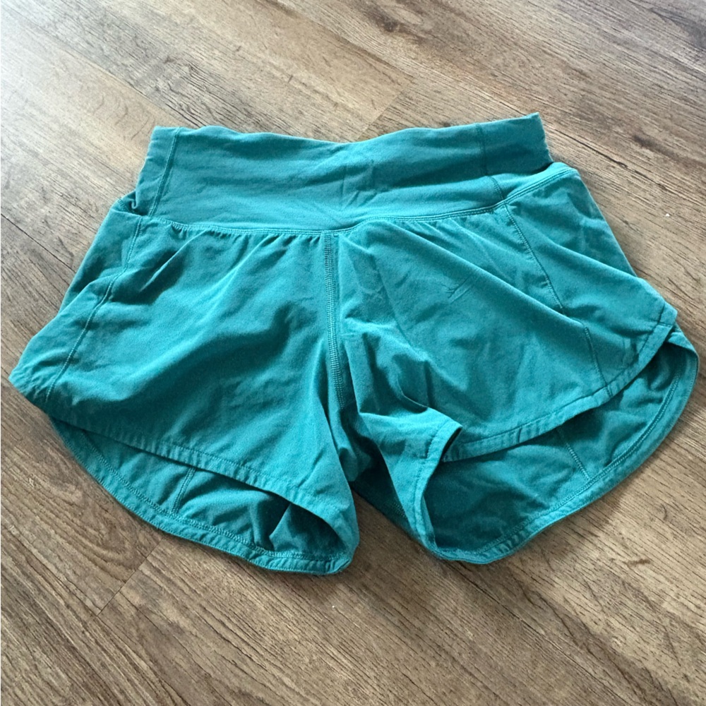 lululemon athletica Teal Athletic Shorts